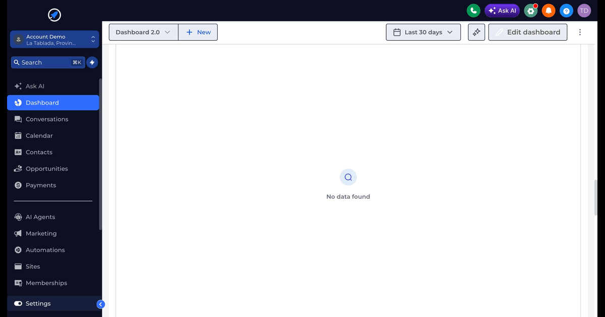 Demo interactivo