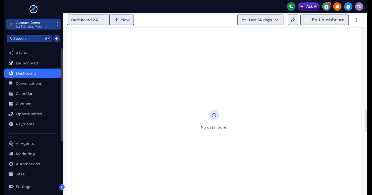 Demo interactivo