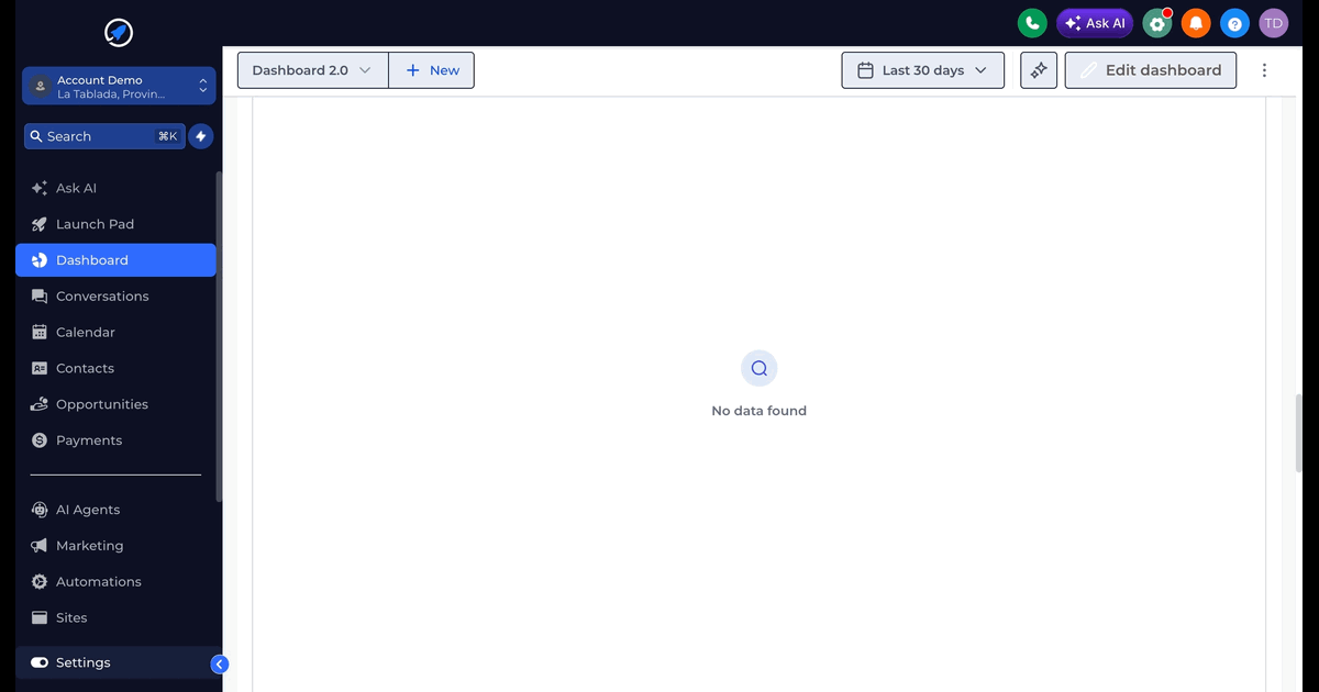 Demo interactivo