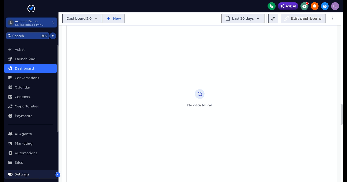 Demo interactivo