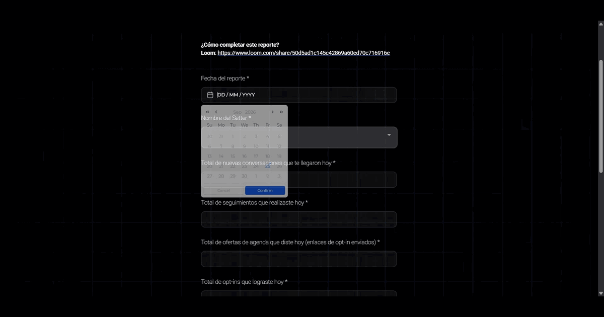 Demo interactivo