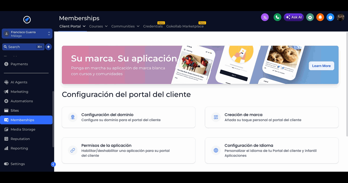 Demo interactivo